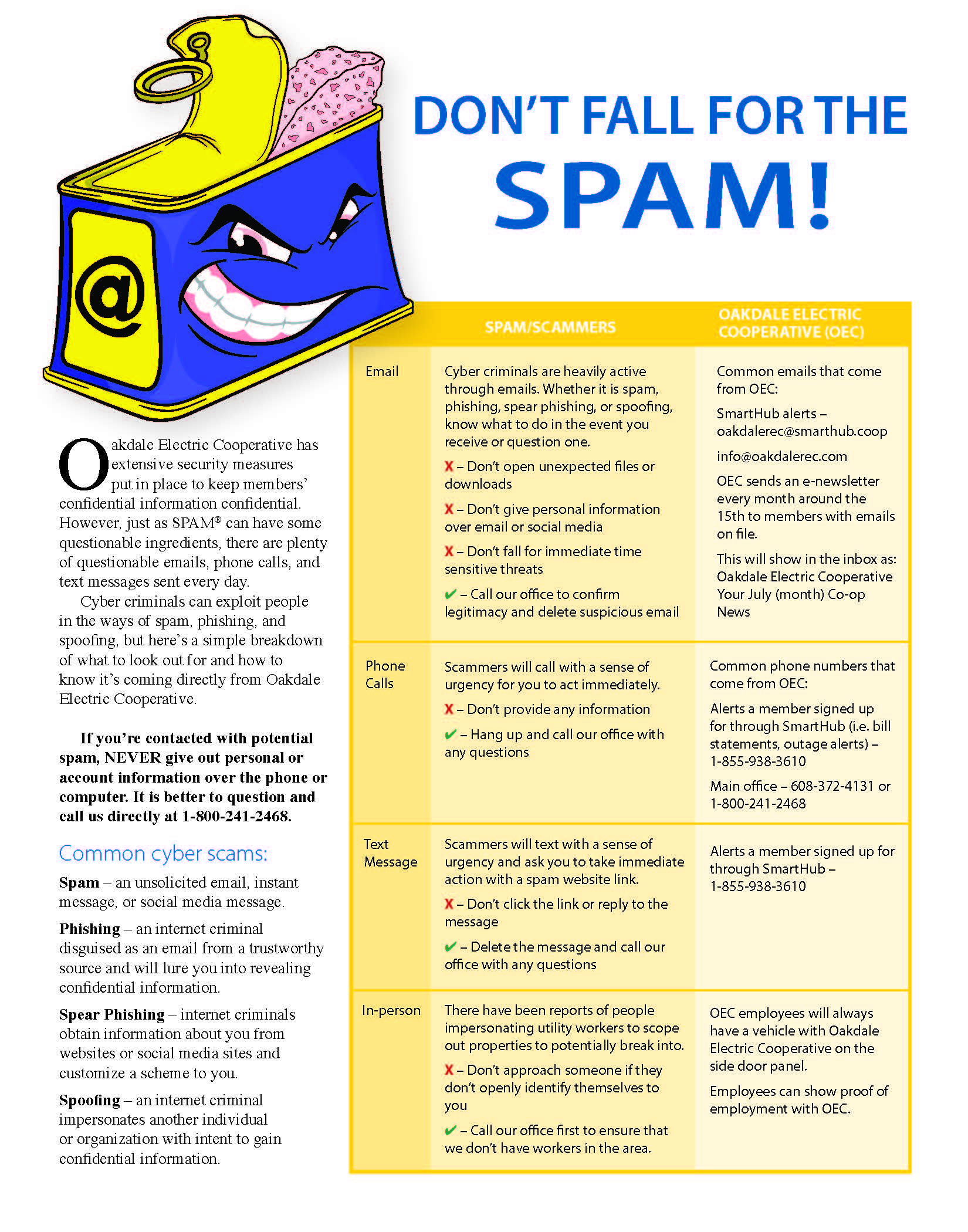 spam